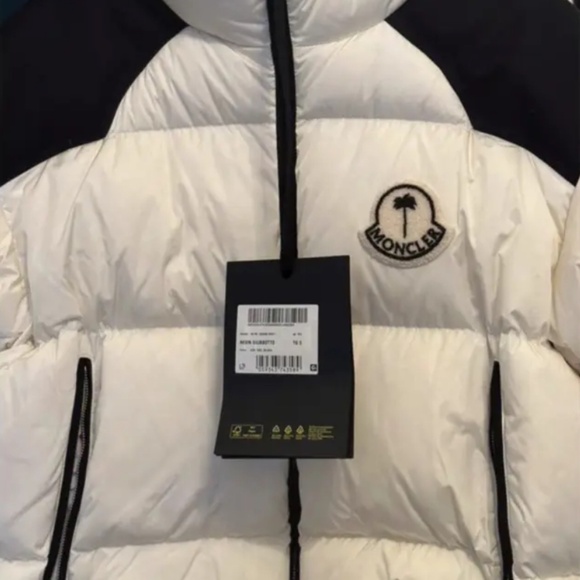 Palm Angels Moncler puffer jacket - Picture 1 of 10